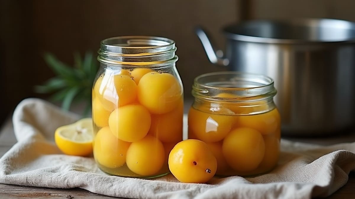 Stérilisation mirabelle au naturel : bain-marie, durée et limites