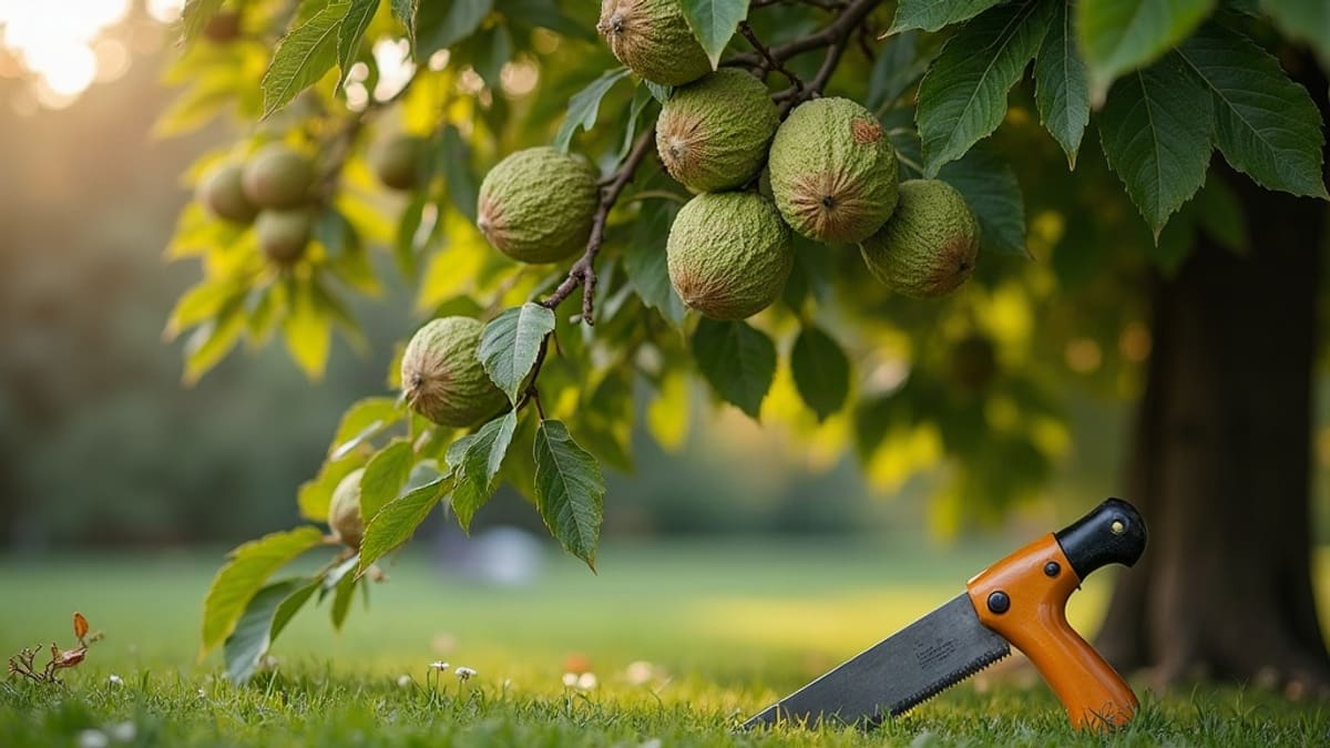 Quand tailler un noyer ? Fenêtres de coupe et gestes à éviter