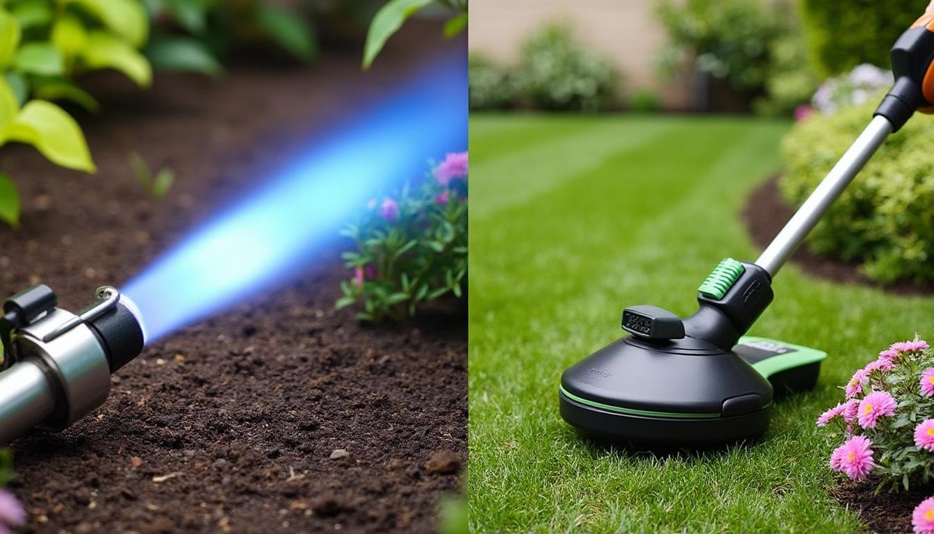 découvrez notre comparatif complet entre désherbeur thermique et électrique pour choisir l'appareil idéal et entretenir efficacement votre jardin.
