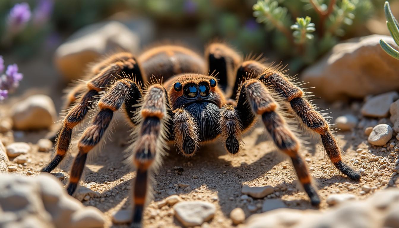 Mygale de Provence : taille, habitat et dangerosité