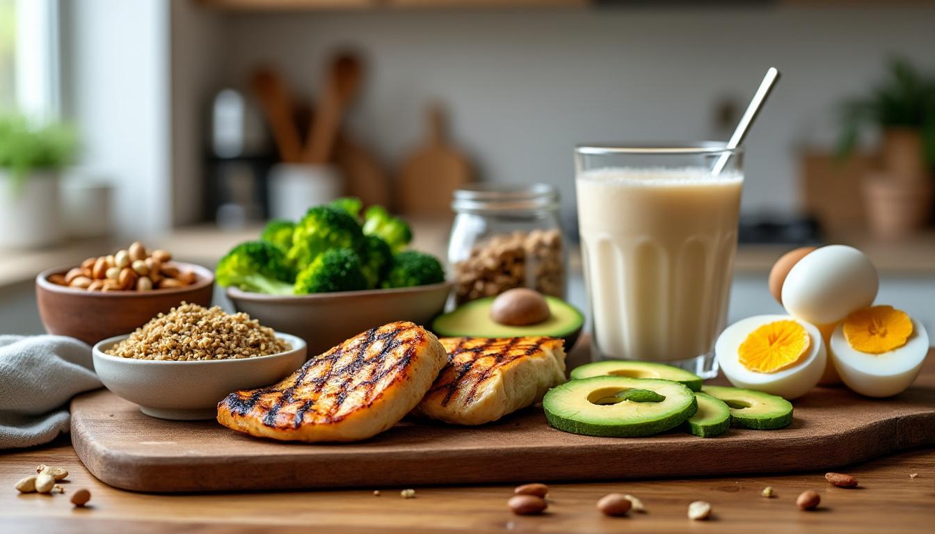 Repas prise de masse : idées nutritionnelles pour développer la masse musculaire