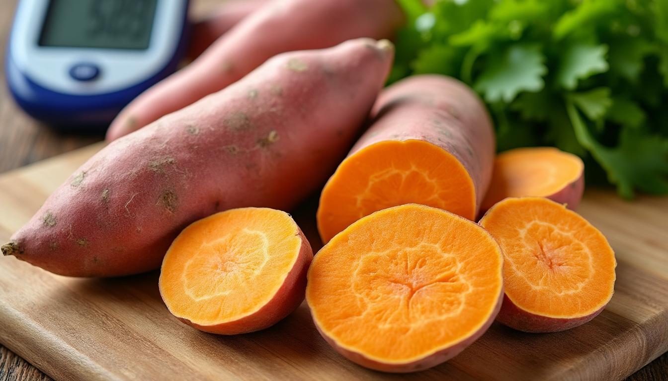 Index glycémique de la patate douce : valeurs, impact sur la glycémie et conseils
