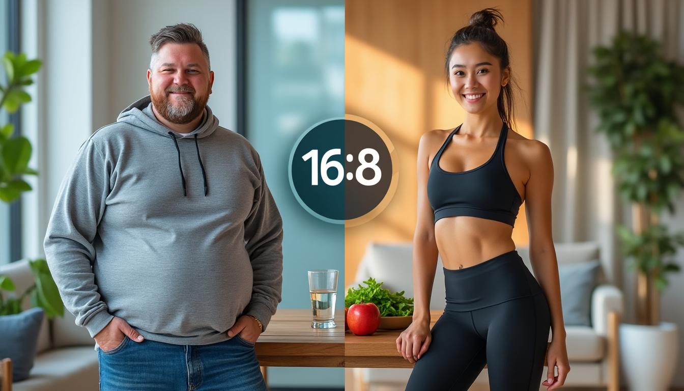 Jeûne intermittent 16:8 : combien de kilos perdus