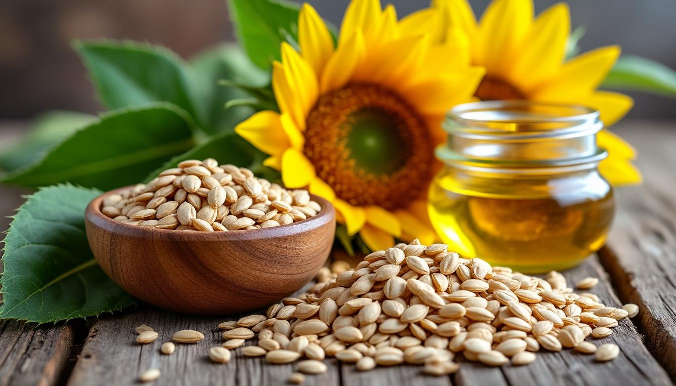 Graines de tournesol : bienfaits pour la santé, nutriments et utilisation