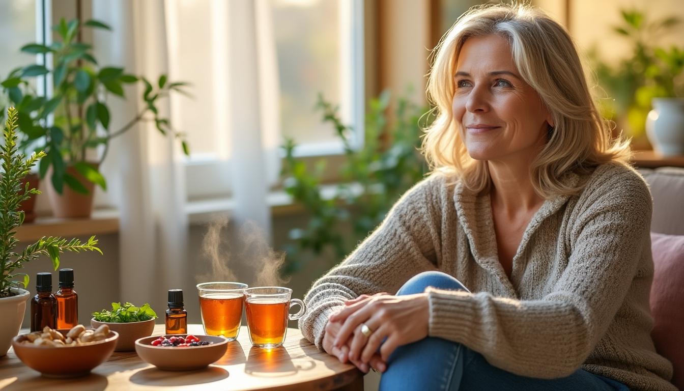 Ménopause : traitements naturels pour atténuer les symptômes courants