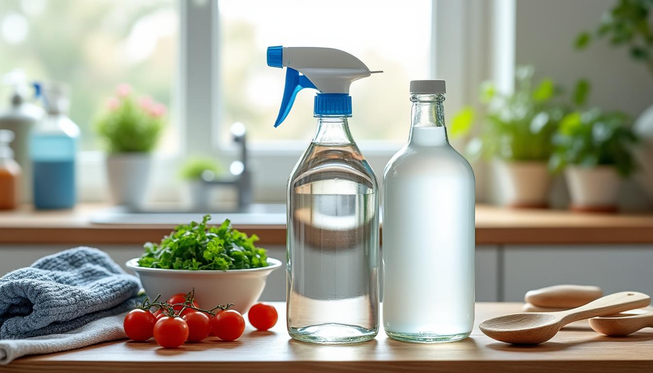 Vinaigre d’alcool vs vinaigre blanc : quelles différences et utilisations dans la vie quotidienne