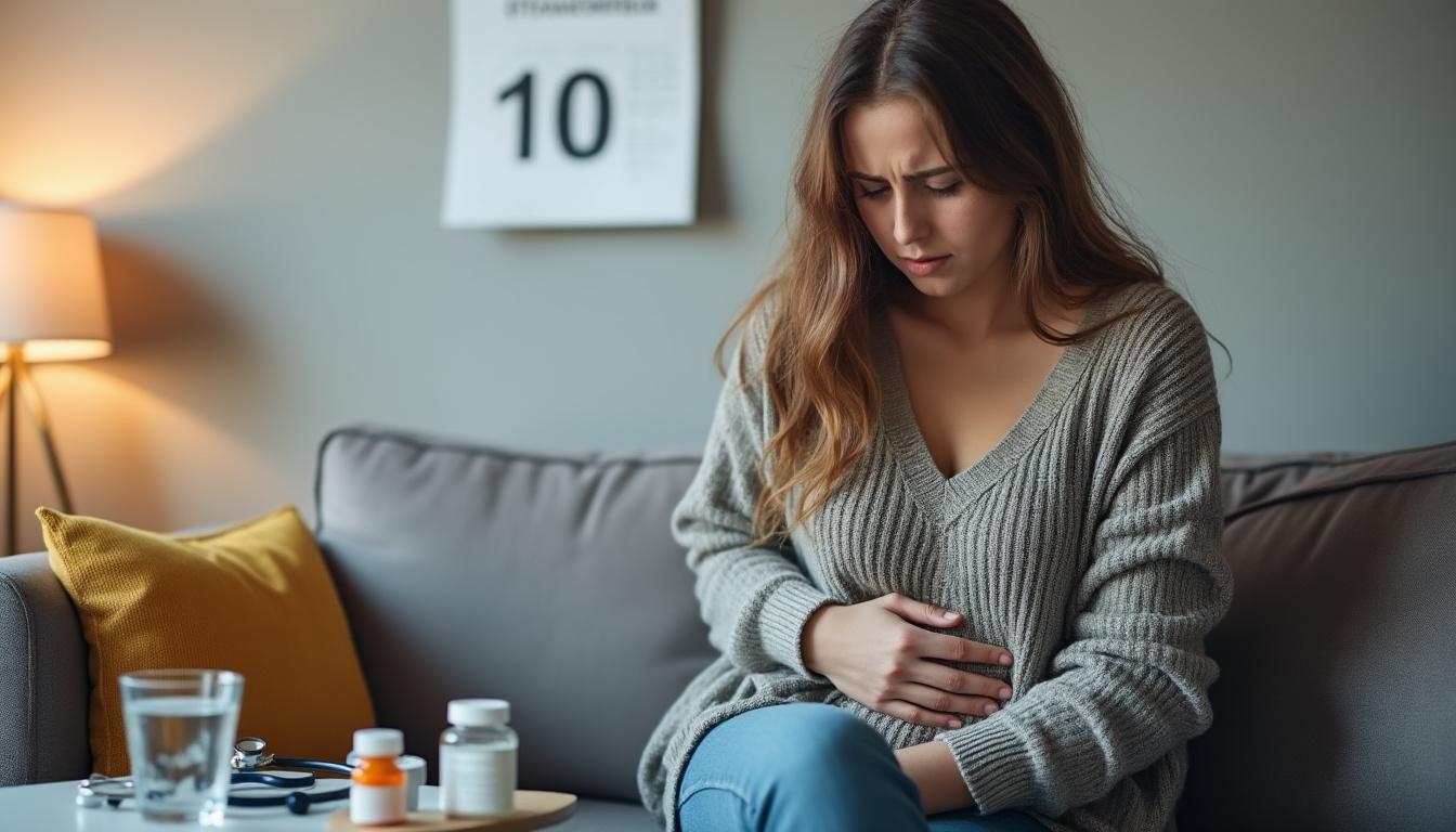 Douleur en bas du ventre mais pas de règles : causes possibles et quand consulter