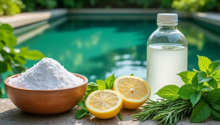 découvrez des remèdes de grand-mère efficaces pour clarifier naturellement votre eau de piscine verte et retrouver une eau claire sans produits chimiques.