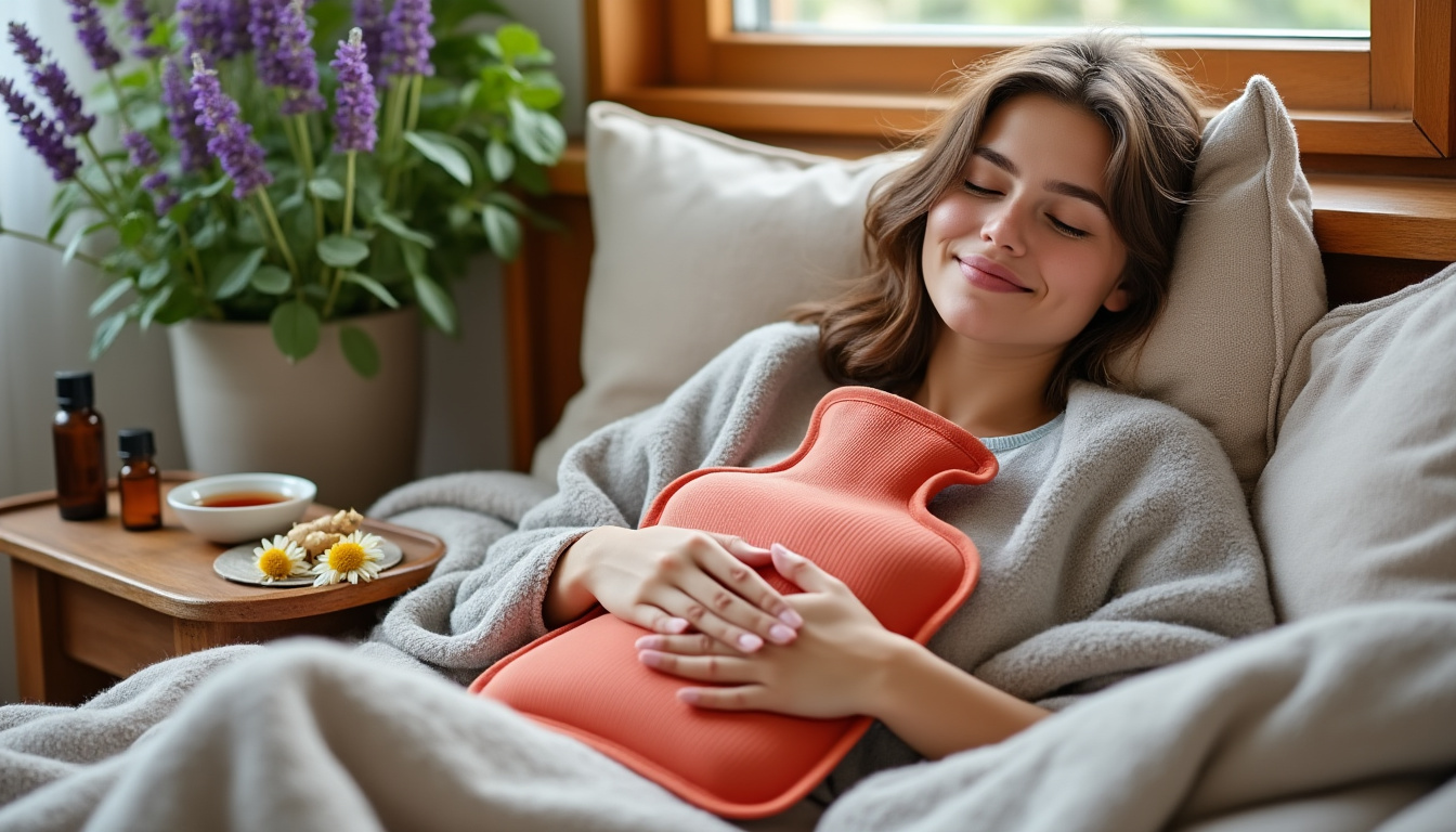Règle très douloureuse : remèdes de grand‑mère pour apaiser les douleurs menstruelles