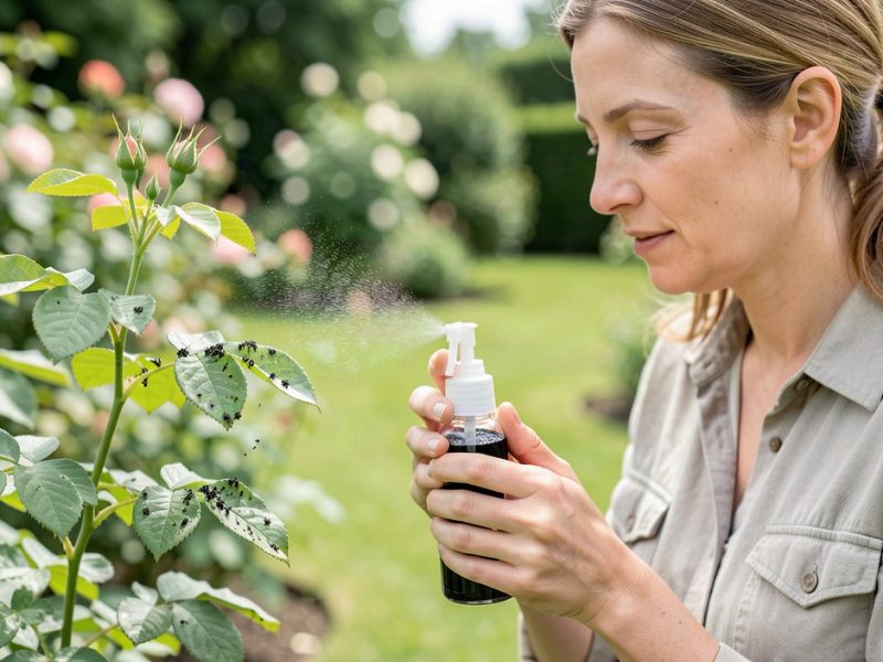 Calculateur de dosage du savon noir contre les pucerons