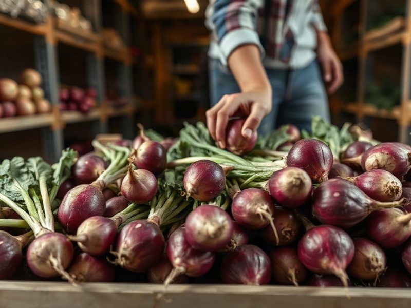 Conservation des navets : en cave, en silo ou au frigo