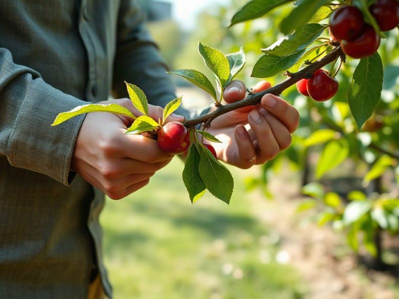Pucerons du cerisier : traiter avant que les feuilles s&rsquo;enroulent
