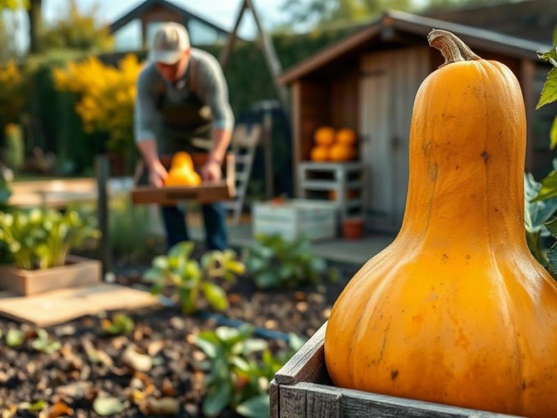 Quand récolter les butternuts, et comment les conserver